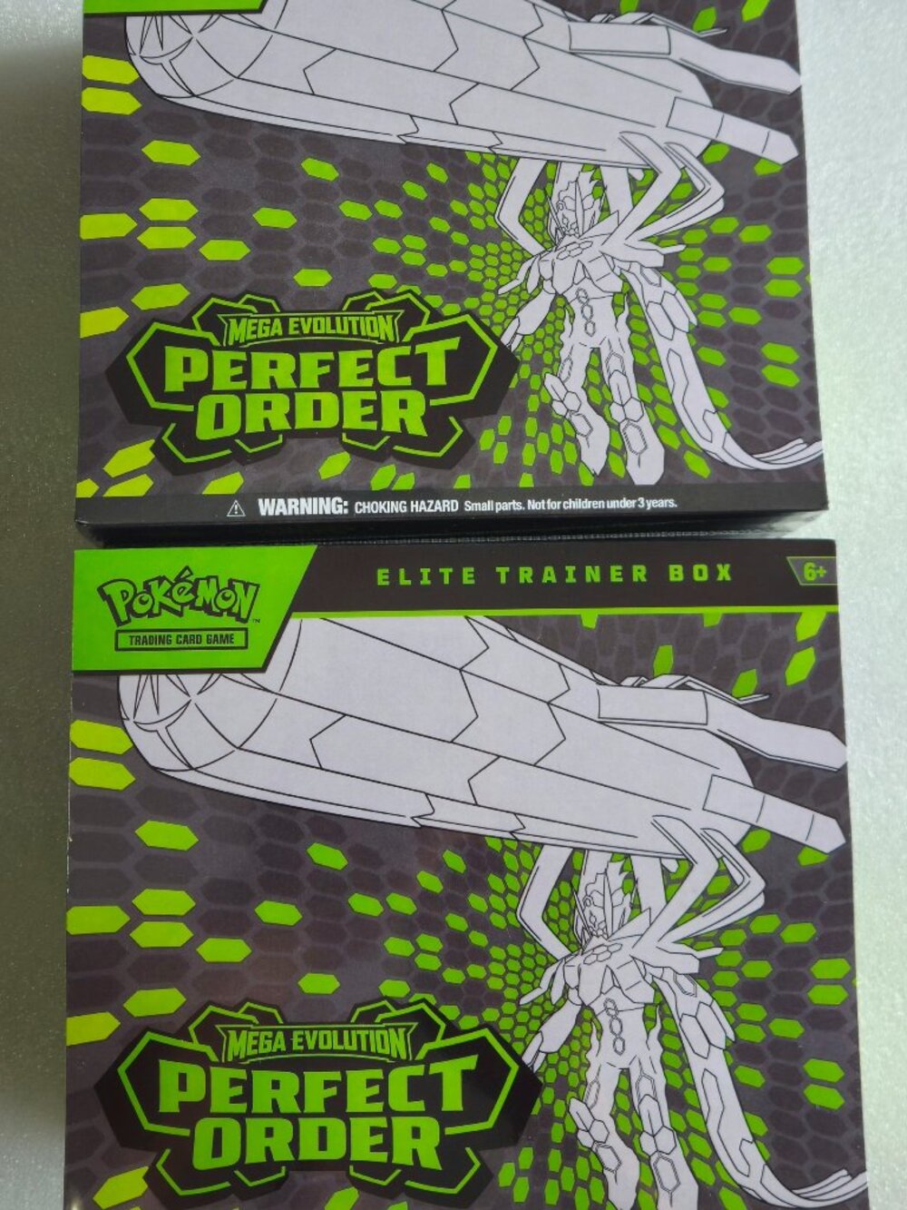 Pokemon Cards TCG Perfect Order ETB lot of 2 FACTORY SEALED